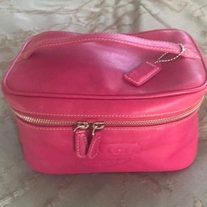 Coach Vintage Leather Cosmetic Case